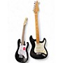 Used 2020s Fender stratocaster Black Solid Body Electric Guitar Black