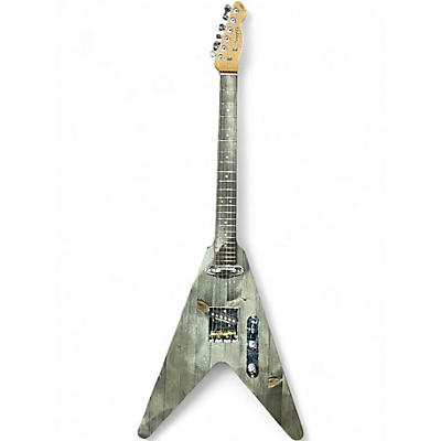 Used 2020s Firefly Flying Tele Frankenstien grey Solid Body Electric Guitar