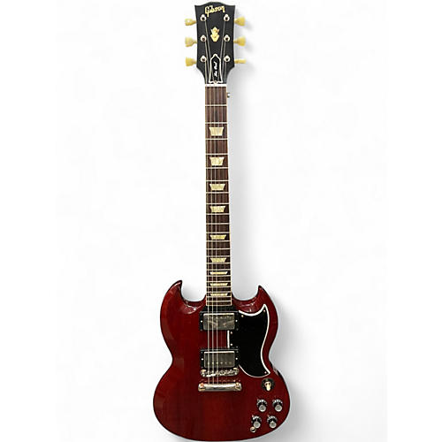 Used 2020s Gibson Custom Shop 1961 Les Paul Standard Cherry Solid Body Electric Guitar Cherry