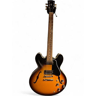 Used 2020s Gibson ES-335 2 Color Sunburst Hollow Body Electric Guitar