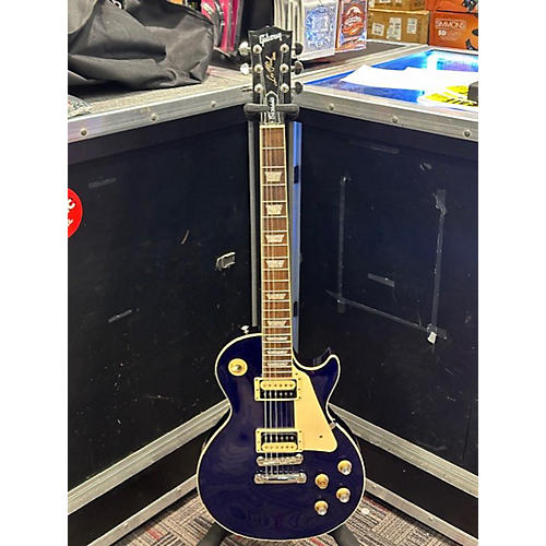 Gibson Used 2020s Gibson Les Paul Classic Chicago Blue Solid Body Electric Guitar Chicago Blue