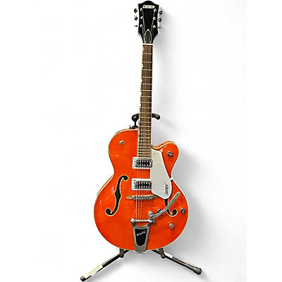 Used 2020s Gretsch Guitars G5420T Electromatic Orange Hollow Body Electric Guitar