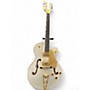 Used 2020s Gretsch Guitars G6139 White Falcon Pearl White Hollow Body Electric Guitar Pearl White