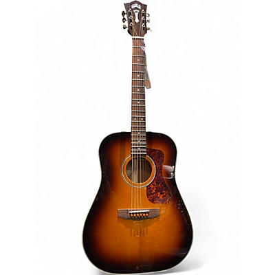 Used 2020s Guild D140 2 Color Sunburst Acoustic Guitar