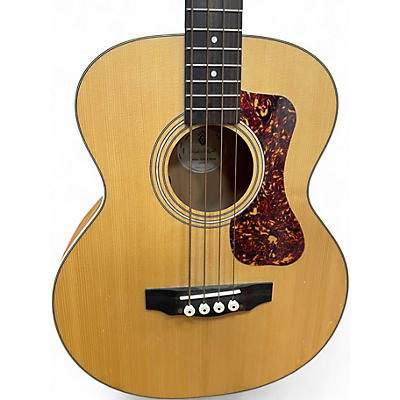 Used 2020s Guild Jumbo Junior Bass Natural Acoustic Bass Guitar