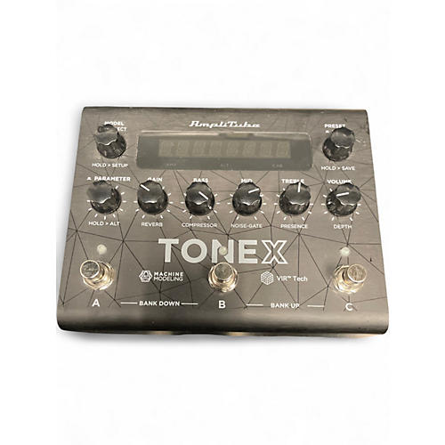 Used 2020s IK Multimedia TONEX Modeling Amp & Distortion Effects Pedal Black Effect Processor