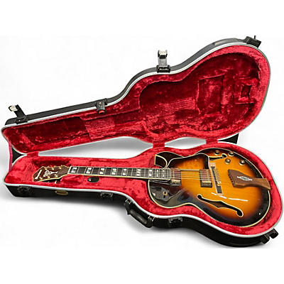 Used 2020s Ibanez LGB30-VYS 2 Tone Sunburst Hollow Body Electric Guitar