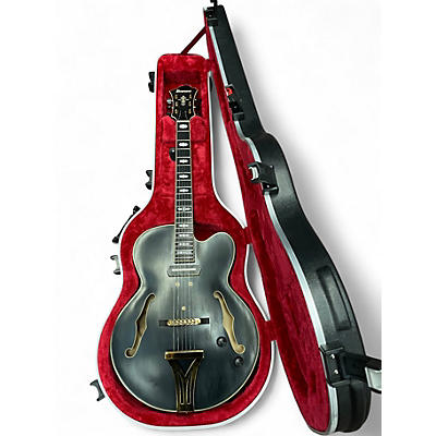 Used 2020s Ibanez Pat Metheny PM3C-BLK 5B-01 Matte Black Satin Acoustic Electric Guitar