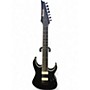 Used 2020s Ibanez RGR752AHBF Black Solid Body Electric Guitar Black
