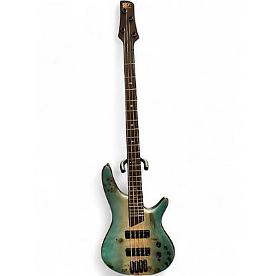 Used 2020s Ibanez SR1600E Seafoam Green Electric Bass Guitar