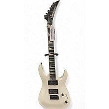 Used 2020s Jackson JS22 Dinky White Solid Body Electric Guitar
