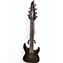 Used 2020s Jackson JS22Q-7 transparent black Solid Body Electric Guitar transparent black