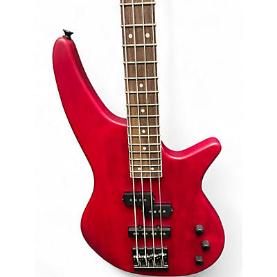 Used 2020s Jackson JS23 spectra Trans Red Electric Bass Guitar