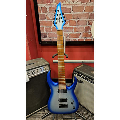 Jackson Used 2020s Jackson Pro Series Misha Mansoor Signature Juggernaut HT7FM Blue Solid Body Electric Guitar