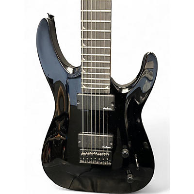 Used 2020s Jackson SLATFX7 Black Solid Body Electric Guitar