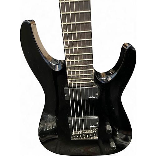 Used 2020s Jackson SLATXF7 Soloist 7 String Black Solid Body Electric Guitar Black