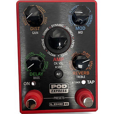 Used 2020s Line 6 Pocket Pod Express Amp Modeler Effect Processor