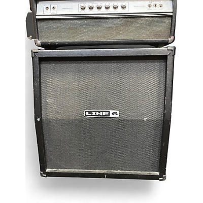 Used 2020s Line 6 Spider 412 4x12 Slant Guitar Cabinet