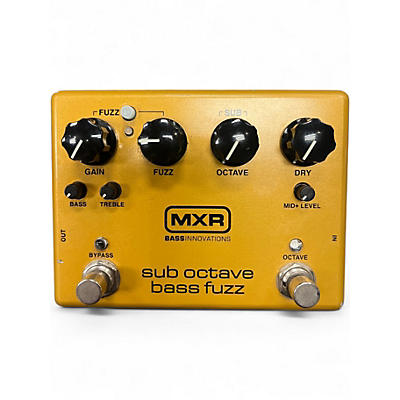 Used 2020s MXR sub octave bass fuzz  Effect Pedal
