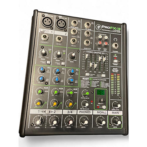 Used 2020s Mackie profx4 v2 Unpowered Mixer