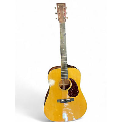 Used 2020s Martin D18 Natural Acoustic Guitar
