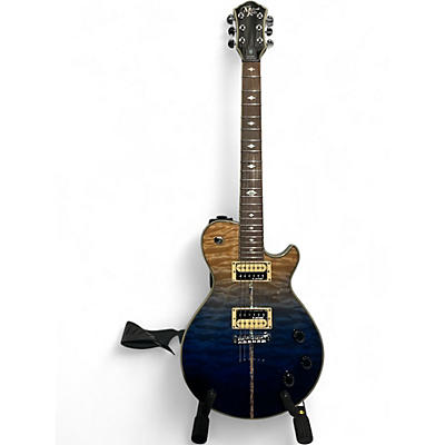 Used 2020s Michael Kelly CUSTOM COLLECTION Blue Solid Body Electric Guitar