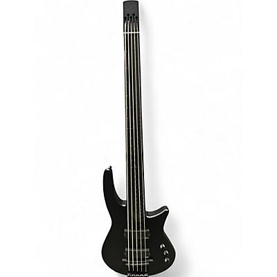 Used 2020s NS Design MXT5A Radius Fretless 5 string Black Electric Bass Guitar
