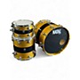 Used 2020s Natal Drums 3 Piece Cafe Racer Gold Sparkle Drum Kit Gold Sparkle