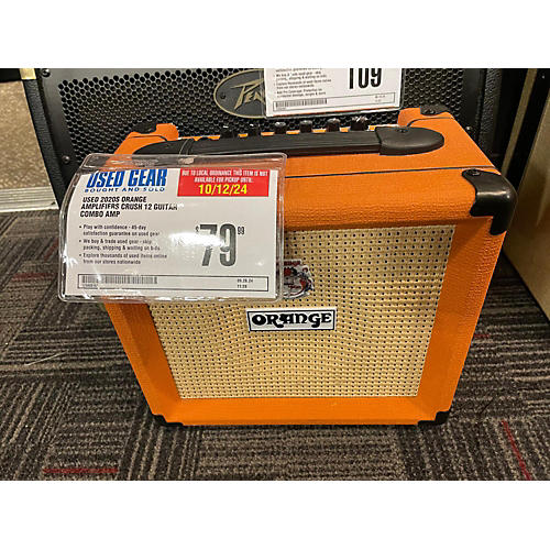 Orange Amplifiers Used 2020s Orange Amplifiers Crush 12 Guitar Combo Amp