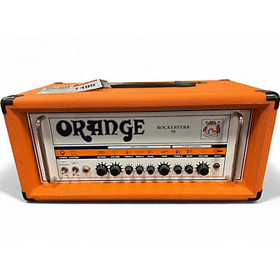 Used 2020s Orange Amplifiers Rockerverb RK50HTC 50W Tube Guitar Amp Head
