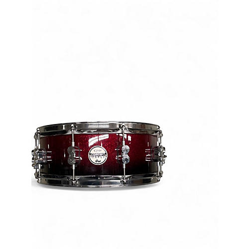 Used 2020s PDP by DW 5X14 Concept Series Snare Candy Apple Red Metallic Drum Candy Apple Red Metallic 8