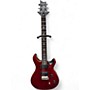 Used 2020s PRS CE SE Crimson Red Trans Solid Body Electric Guitar Crimson Red Trans