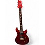 Used 2020s PRS SE Custom 24 RUBY RED FLAME Solid Body Electric Guitar RUBY RED FLAME
