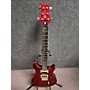 Used PRS Used 2020s PRS SE Custom 24 Trans Red Solid Body Electric Guitar Trans Red