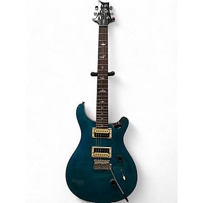 PRS Used 2020s PRS SE Custom 24 Tropical Turquoise Solid Body Electric Guitar