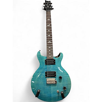 Used 2020s PRS Santana Signature Blue Solid Body Electric Guitar