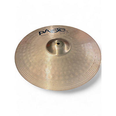 Used 2020s Paiste 16in 201 Bronze Crash Cymbal