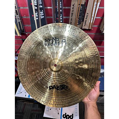 Paiste Used 2020s Paiste 18in Sound Formula Cymbal