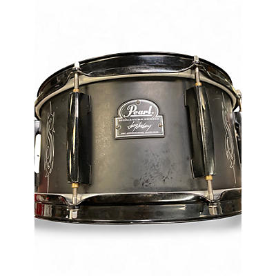 Used 2020s Pearl 6.5X13 Joey Jordison Signature Snare Black Drum