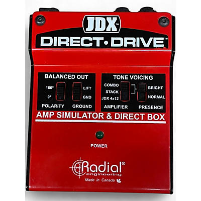 Used 2020s Radial Engineering JDX DIRECT DRIVE Effect Processor