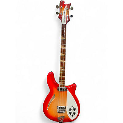 Used 2020s Rickenbacker 4005V Fireglo Electric Bass Guitar