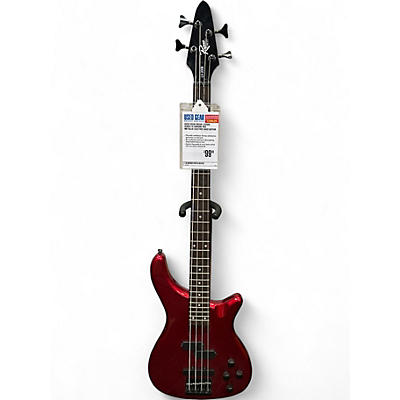 Used 2020s Rogue LX200B Series III Chrome Red Metallic Electric Bass Guitar
