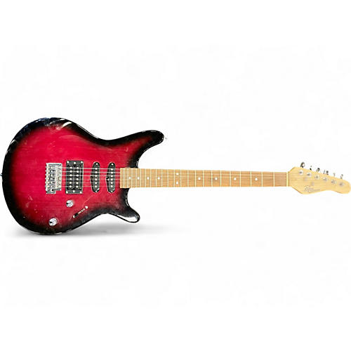 Rogue Used 2020s Rogue ROCKETEER Crimson Red Burst Solid Body Electric Guitar Crimson Red Burst