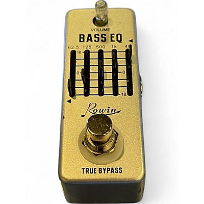Used 2020s Rowin Bass EQ Pedal