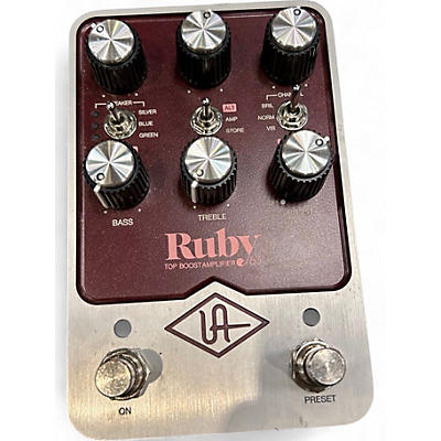 Used 2020s Ruby 63 TOP BOOST Effect Pedal