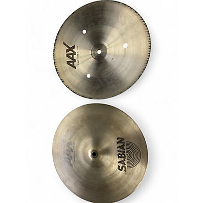 Used 2020s SABIAN 13in AAX Fast Hi Hat Pair Cymbal