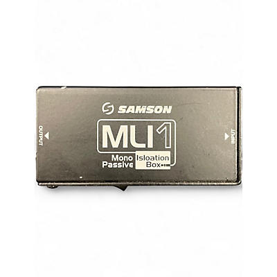 Used 2020s Samson MLI 1 Isolation Box Direct Box