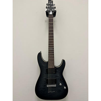 Schecter Guitar Research Used 2020s Schecter Guitar Research C-1 PLATINUM Trans Black Solid Body Electric Guitar