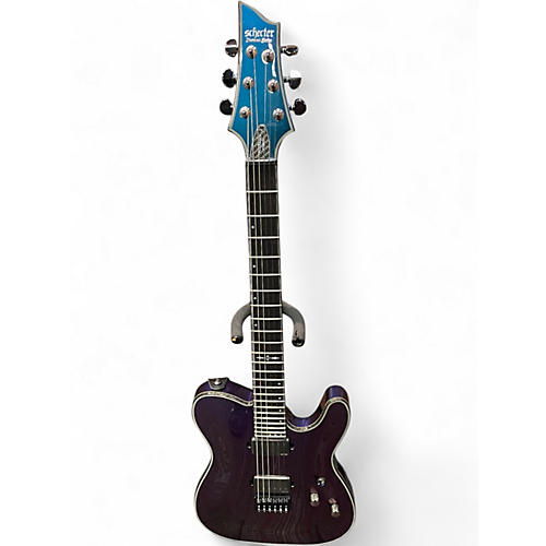 Used 2020s Schecter Guitar Research DIAMOND SERIES HELLRASIER ULTRA VIOLET Solid Body Electric Guitar ULTRA VIOLET