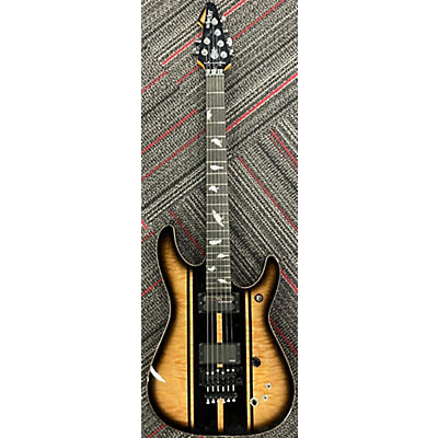 Schecter Guitar Research Used 2020s Schecter Guitar Research DJ Ashba Black Burst Solid Body Electric Guitar